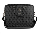 Tašky a batohy na notebooky Guess GUCB15G4GFGR PU 4G Metal Logo Computer Bag 15/16" Grey