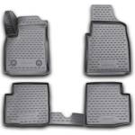 LEMENT Element 3D rubber floor mats suitable for Ford Ka | Mk2 II | 2008-2016 | 100% custom-fit all-weather floor mats made of TPE, high edge, waterproof, non-slip, odorless - FORD