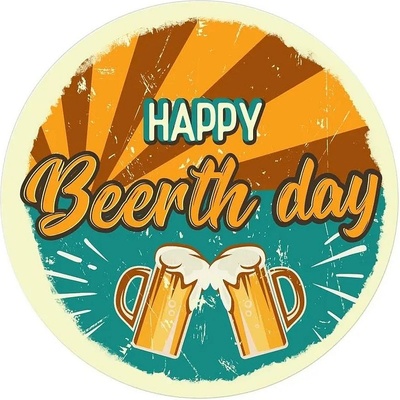 Simetro Табелка-картичка Simetro - Ретро бира (20447)