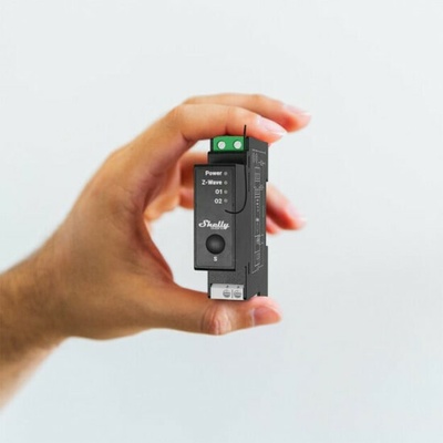 Shelly Relais "Wave Pro 2PM" max 25A Z-Wave DIN-Rail