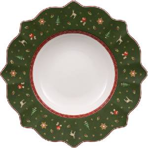 Villeroy & Boch Toys Delight дълбока чиния 24 см, зелена (14-8585-2701)