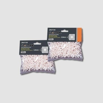 Plastové kríže 3mm 150ks
