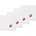 Södahl Текстилни салфетки Tillykke 40 x 40 см 4 бр (32474)