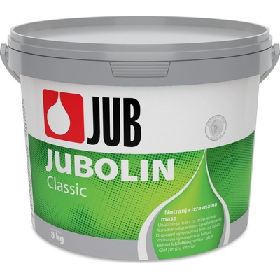 JUB JUBOLIN Classic vnútorný vyrovnávací tmel na stenu a strop 8 kg Biela
