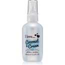 I Love osviežujúci telový sprej s vôňou kokosu a zamatového krému (Coconut & Cream Refreshing Body Spritzer) 100 ml