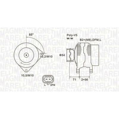 generátor MAGNETI MARELLI 063731960010