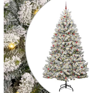 vidaXL С изкуствено коледно дърво 300 cm 300 LED светодиода Топло бяло (3395784)