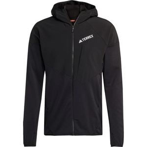 adidas Terrex Мъжко синтетично яке adidas Terrex TRK Hybrid Fleece Synthetic jacket - Black - размер M (004-7231-0113)