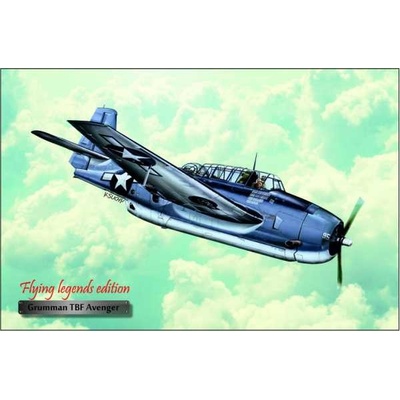 Lietadlo Grumman TBF Avenger - ceduľa 29cm x 20cm Plechová tabuľa