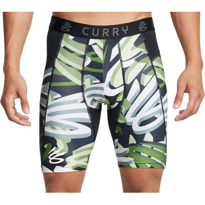 Under Armour Curry HG Prtd Shorts-GRN