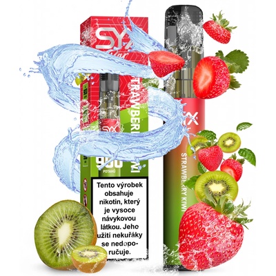 Syx Bar Strawberry Kiwi LTD 16,5 mg 1000 potáhnutí – Zboží Dáma