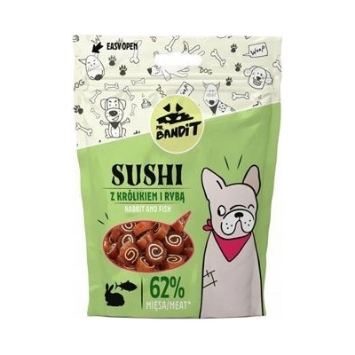 Vet Planet VetExpert Mr.Bandit pochoutka SUSHI králík a ryba 80 g