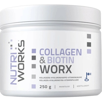 Nutri Works Collagen & Biotin Worx 250 g