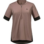 Schöffel Дамска фланелка с къс ръкав за колоездене Schöffel Women's Shirt Style Pinega Cycling jersey - Twilight Mauve - размер 40 (EU) (156-2326-0314)