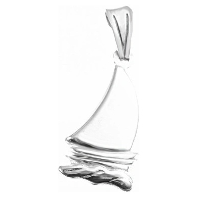 Zlatnictví Zlatíčko Stříbrný přívěsek plachetnice 000.00017