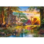 KS Games - Puzzle Dominic Davison: Sunset At The Farm House - 4 000 piese