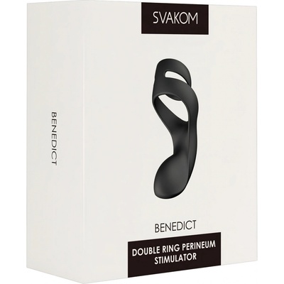 Svakom - Benedict Double Ring Perineum Stimulator – Zboží Dáma