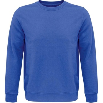 Sol's Comet Unisex mikina z bio bavlny modrá royal