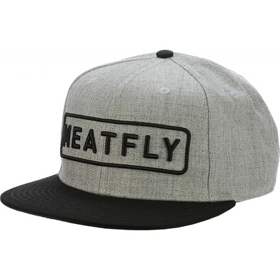 Meatfly Spon Snapback D Grey HeatherBlack