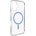 PURO Калъф Puro Lite Mag TPU+PC, съвместим с MagSafe за iPhone 17 - прозрачен със син пръстен (PUIPC1763LITEMBLUE)