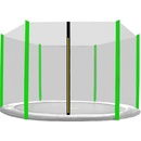 Aga Ochranná síť 430 cm na 6 tyčí černá síť/světle zelená
