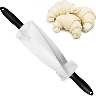 Blueidea 1022 Otočný řezací váleček na croissanty a rohlíky, 38x6,5cm
