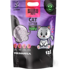 Bubu Pets Tofu biologicky rozložitelné stelivo pro kočky levandule 12 l