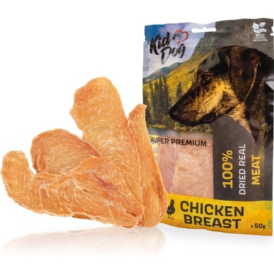 KIDDOG SUPER PREMIUM 100% kuracie prsia tenké plátky 50 g