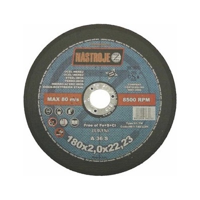 Nástroje cz Kotouč řezný 180 x 2,0 x 22 mm IM-1-180-2,0R