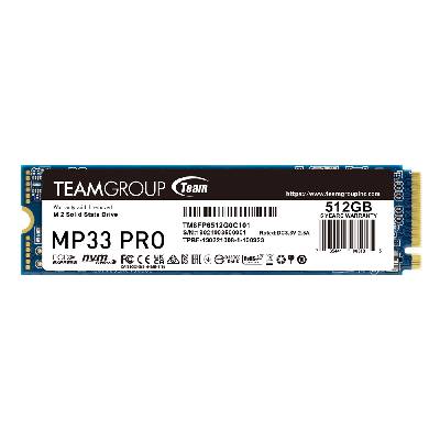 Диск SSD Team Group MP33 PRO 512GB M. 2 NVMe PCIe Gen3x4 - TM8FPD512G0C101 (TM8FPD512G0C101)