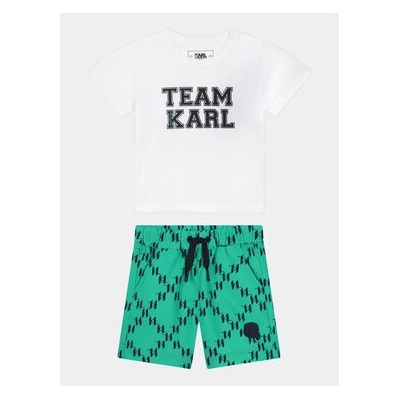 Karl Lagerfeld Kids Комплект тишърт и панталонки Z30131 M Цветен Regular Fit (Z30131 M)