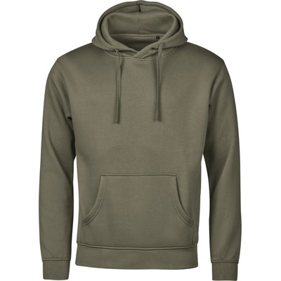 TeeJays mikina s kapucí TJ 5152 Urban z těžké bavlny Mechová