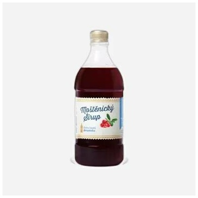 Moštěnický sirup Brusinkový sirup 12 x 700 ml