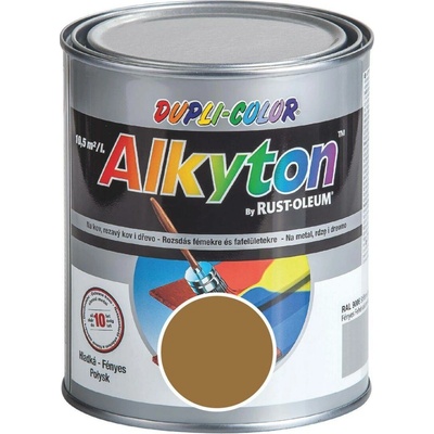 Alkyton Hladký lesk 0,75 l okrová