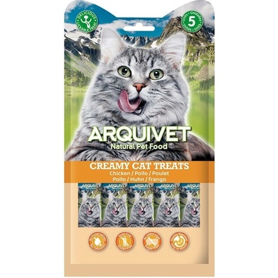 ARQUIVET Krémový kurací snack 5 x 14 g