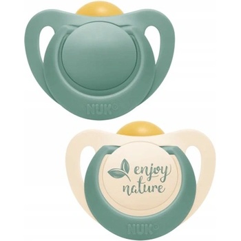 Nuk latex cumlík For Nature 2 ks červená