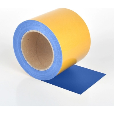 Univerzální podlahová páska WT-5125 – PVC, modrá, 100 mm × 10 m