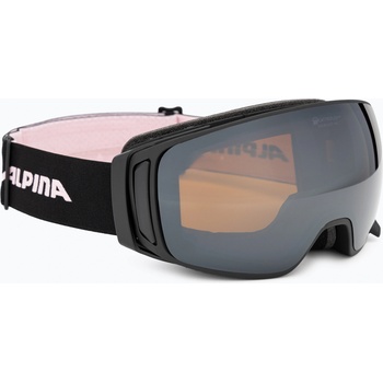 Alpina Очила за ски Alpina Double Jack Mag Q-Lite black/rose matt/mirror black