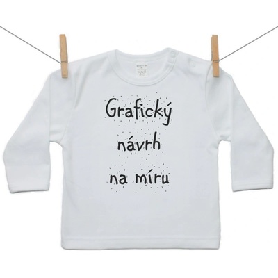 Boodyy Tričko s dlouhým rukávem s vlastní grafikou
