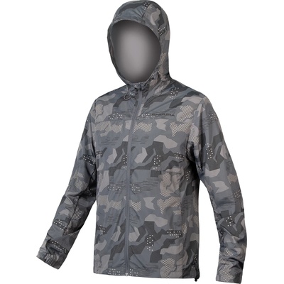 Endura Мъжко ветрозащитно яке за колоездене Endura Hummvee WP Shell Jacke Windproof jacket - Camouflage / Grey - размер XL (018-0148-0314)