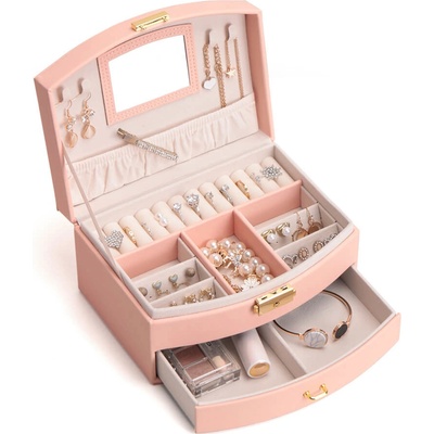 Bezdoteku šperkovnice Pink Lady růžová