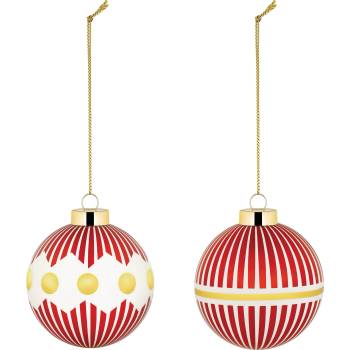 Alessi Коледни топки Delight I 2 бр (NZ04SET1)