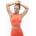 HOKA Детски спортен сутиен HOKA Elaro Crop bell pepper