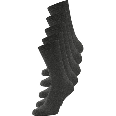 Jack & jones Къси чорапи сиво, размер 41-46