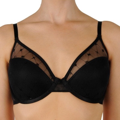 DKNY podprsenka s kosticami čierná DK4040 B7P