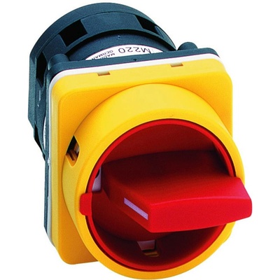 Sälzer M220-61199-033M4 silový vypínač 20 A 1 x 90 ° žlutá, červená 1 ks