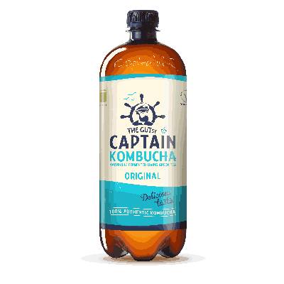 Captain Kombucha Original, 1000 ml