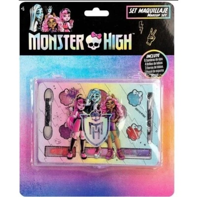 Monster High - комплект за красота с палитра сенки за очи и червила