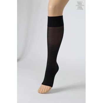 Compressana Меки, елегантни чорапи Compressana Calypso 140den Чорапи с отворени пръсти Черно Страхотно. II (9016-II-07)