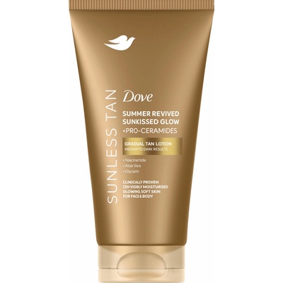 Dove Sunless Tan samoopalovacie mlieko odtieň Dark 75 ml